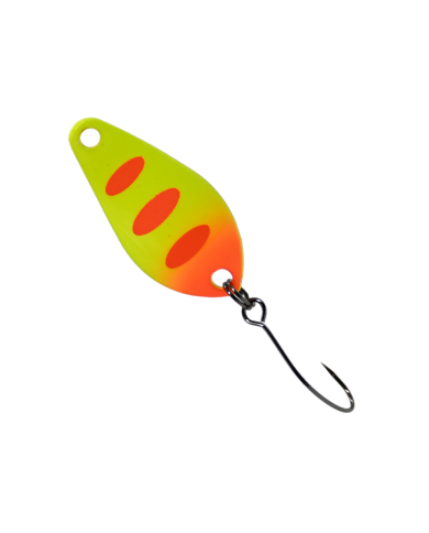 Błystka Wahadłowa GERMINA Trout Spoon 1.5g - Orange Tiger Błystka Wahadłowa GERMINA Trout Spoon 1.5g - Orange Tiger