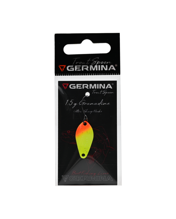 Błystka Wahadłowa GERMINA Trout Spoon 1.5g - Granadine
