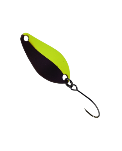 Błystka Wahadłowa GERMINA Trout Spoon 1.5g - Black Widow Błystka Wahadłowa GERMINA Trout Spoon 1.5g - Black Widow