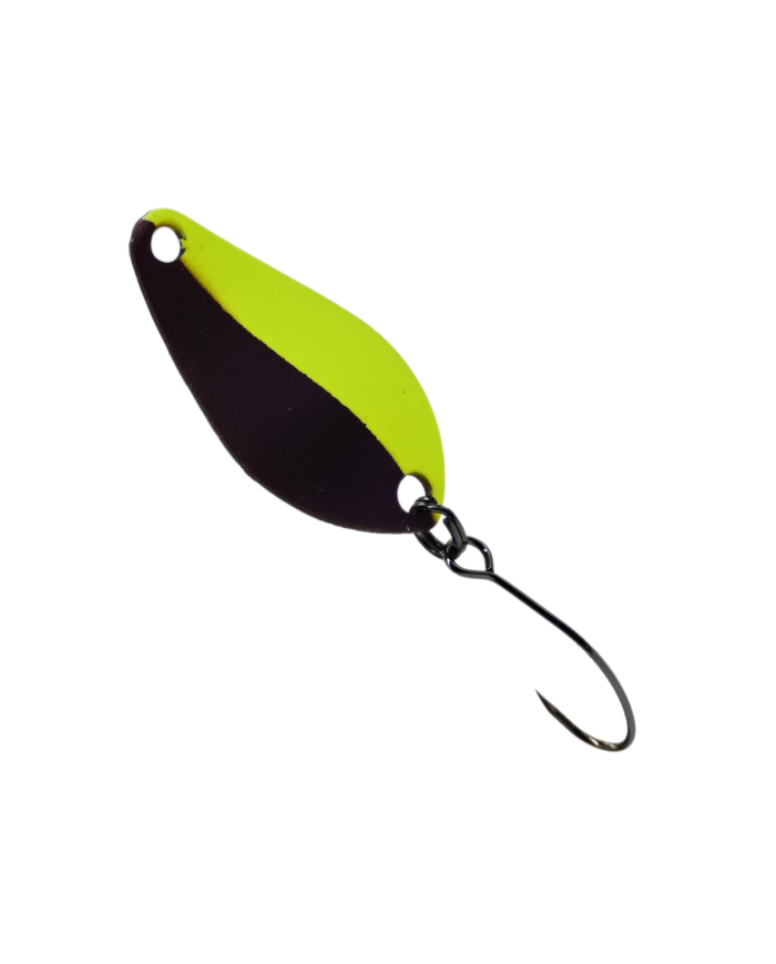 Błystka Wahadłowa GERMINA Trout Spoon 1.5g - Black Widow