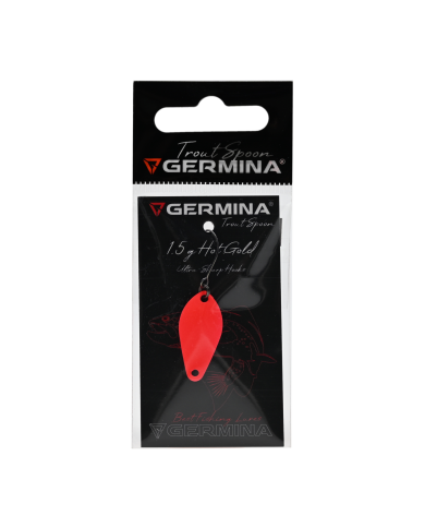 Błystka Wahadłowa GERMINA Trout Spoon 1.5g - Hot Gold Błystka Wahadłowa GERMINA Trout Spoon 1.5g - Hot Gold