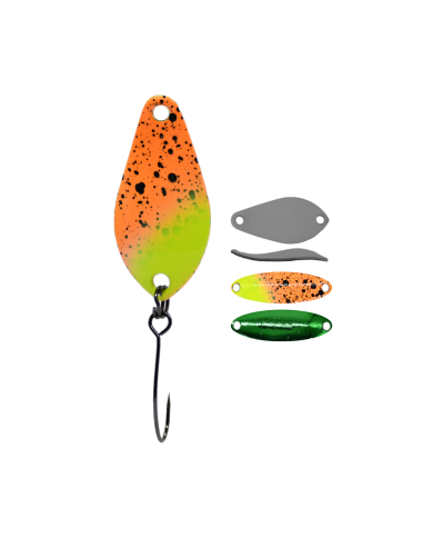 Błystka Wahadłowa GERMINA Trout Spoon 1.5g - Slather Błystka Wahadłowa GERMINA Trout Spoon 1.5g - Slather