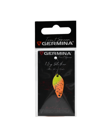 Błystka Wahadłowa GERMINA Trout Spoon 1.5g - Slather Błystka Wahadłowa GERMINA Trout Spoon 1.5g - Slather