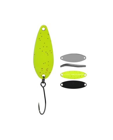 Błystka Wahadłowa GERMINA Trout Spoon 2g - Lemonade Błystka Wahadłowa GERMINA Trout Spoon 2g - Lemonade