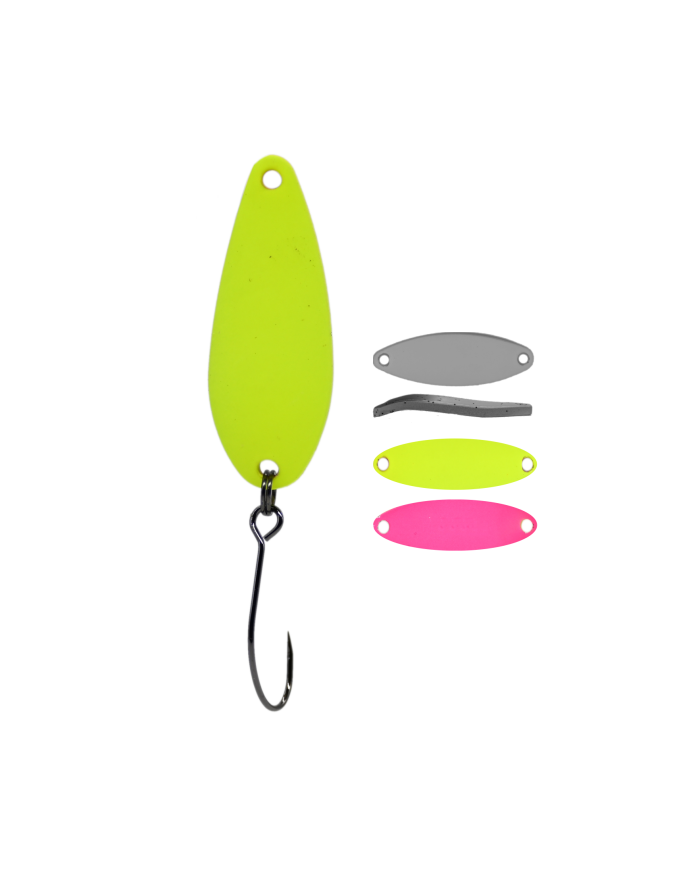 Błystka Wahadłowa GERMINA Trout Spoon 2g - Pinky