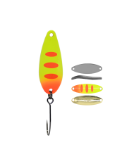 Błystka Wahadłowa GERMINA Trout Spoon 2g - Orange Tiger