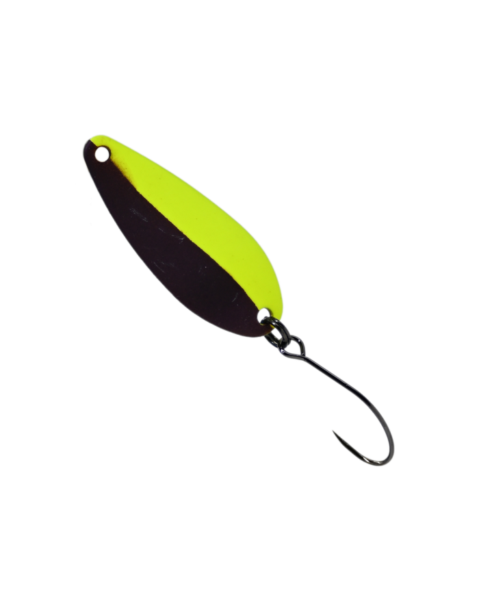 Błystka Wahadłowa GERMINA Trout Spoon 2g - Black Widow