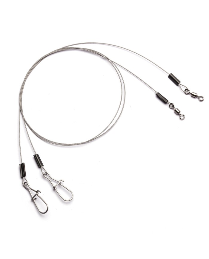 Przypon Stalowy Germina 7x7 Surflon 18kg Standard 60cm