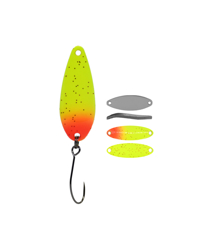 Błystka Wahadłowa GERMINA Trout Spoon 2g - Mad Bee