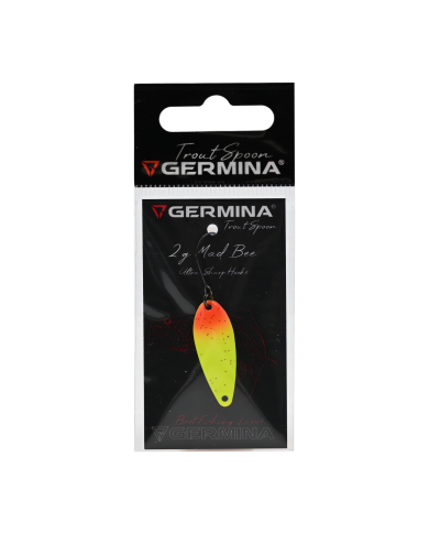 Błystka Wahadłowa GERMINA Trout Spoon 2g - Mad Bee Błystka Wahadłowa GERMINA Trout Spoon 2g - Mad Bee