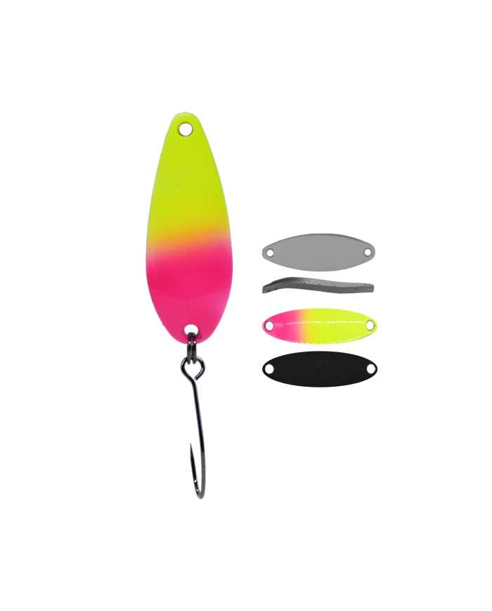 Błystka Wahadłowa GERMINA Trout Spoon 2g - Fanatic