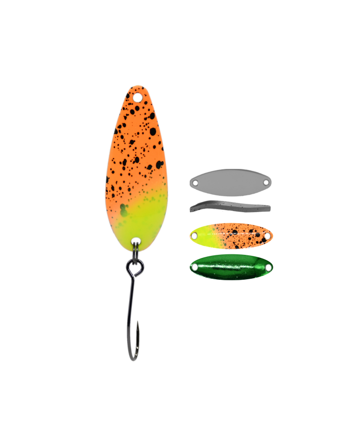 Błystka Wahadłowa GERMINA Trout Spoon 2g - Slather