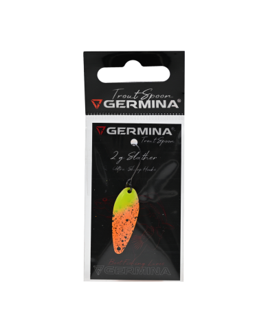 Błystka Wahadłowa GERMINA Trout Spoon 2g - Slather Błystka Wahadłowa GERMINA Trout Spoon 2g - Slather
