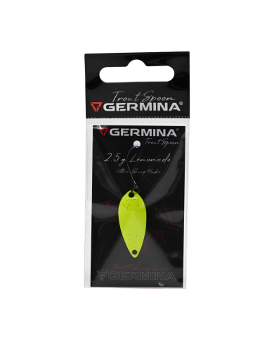 Błystka Wahadłowa GERMINA Trout Spoon 2.5g - Lemonade Błystka Wahadłowa GERMINA Trout Spoon 2.5g - Lemonade