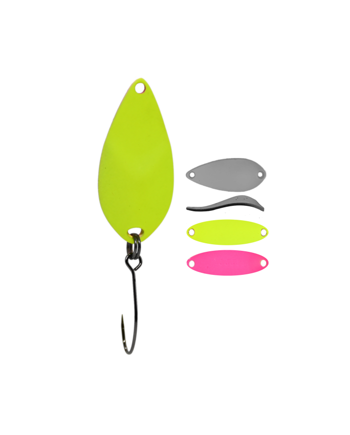 Błystka Wahadłowa GERMINA Trout Spoon 2.5g - Pinky