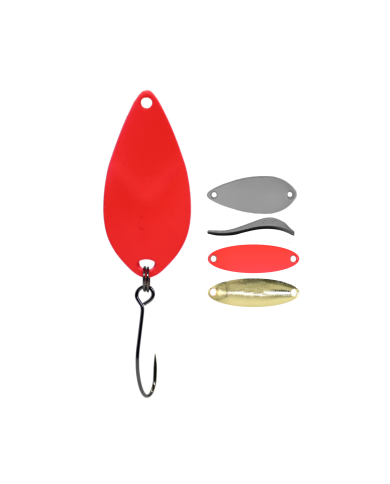 Błystka Wahadłowa GERMINA Trout Spoon 2.5g - Hot Gold Błystka Wahadłowa GERMINA Trout Spoon 2.5g - Hot Gold