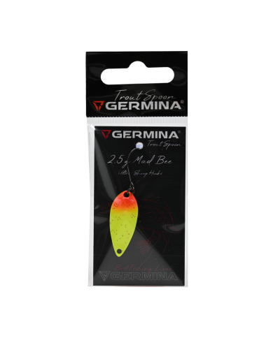 Błystka Wahadłowa GERMINA Trout Spoon 2.5g - Mad Bee Błystka Wahadłowa GERMINA Trout Spoon 2.5g - Mad Bee