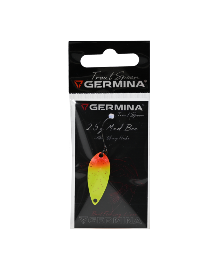 Błystka Wahadłowa GERMINA Trout Spoon 2.5g - Mad Bee