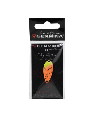 Błystka Wahadłowa GERMINA Trout Spoon 2.5g - Slather Błystka Wahadłowa GERMINA Trout Spoon 2.5g - Slather
