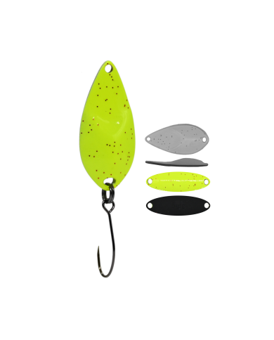 Błystka Wahadłowa GERMINA Trout Spoon 3g - Lemonade Błystka Wahadłowa GERMINA Trout Spoon 3g - Lemonade