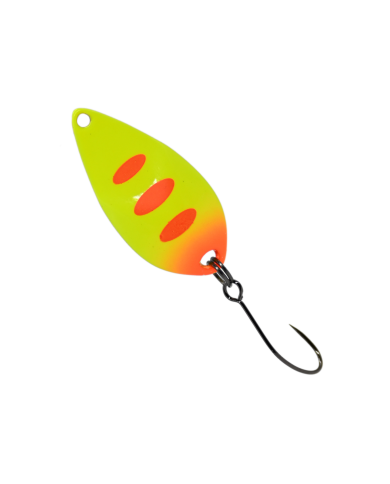 Błystka Wahadłowa GERMINA Trout Spoon 3g - Orange Tiger Błystka Wahadłowa GERMINA Trout Spoon 3g - Orange Tiger