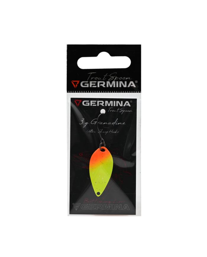 Błystka Wahadłowa GERMINA Trout Spoon 3g - Granadine