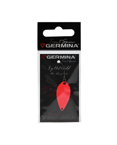 Błystka Wahadłowa GERMINA Trout Spoon 3g - Hot Gold Błystka Wahadłowa GERMINA Trout Spoon 3g - Hot Gold