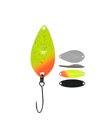 Błystka Wahadłowa GERMINA Trout Spoon 3g - Mad Bee Błystka Wahadłowa GERMINA Trout Spoon 3g - Mad Bee