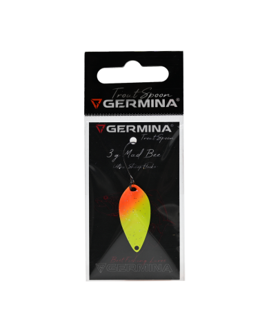 Błystka Wahadłowa GERMINA Trout Spoon 3g - Mad Bee Błystka Wahadłowa GERMINA Trout Spoon 3g - Mad Bee