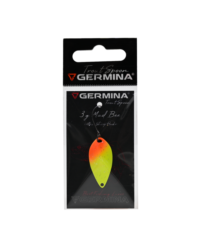 Błystka Wahadłowa GERMINA Trout Spoon 3g - Mad Bee