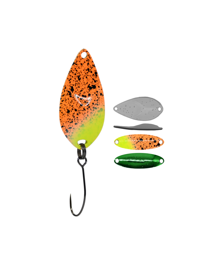 Błystka Wahadłowa GERMINA Trout Spoon 3g - Slather