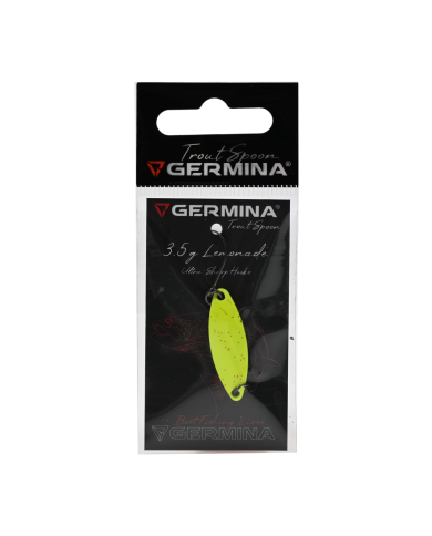 Błystka Wahadłowa GERMINA Trout Spoon 3.5g - Lemonade Błystka Wahadłowa GERMINA Trout Spoon 3.5g - Lemonade