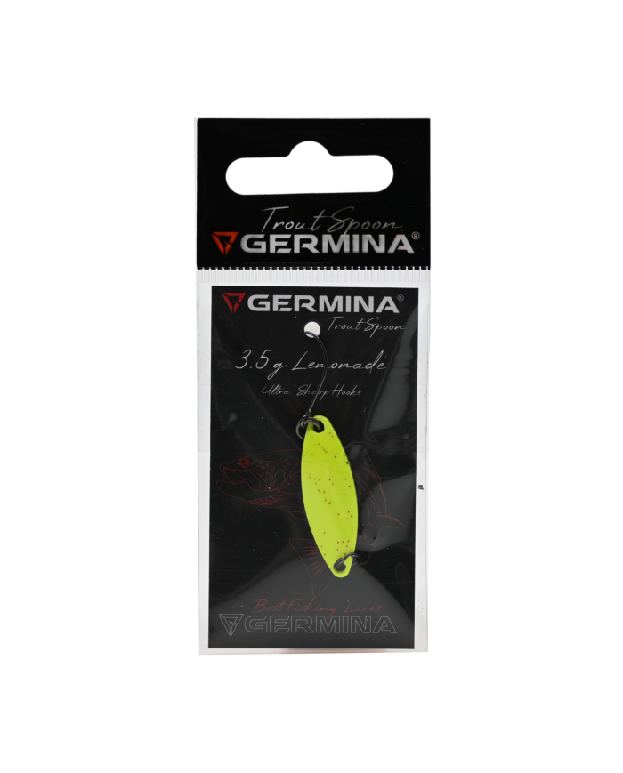 Błystka Wahadłowa GERMINA Trout Spoon 3.5g - Lemonade