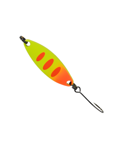 Błystka Wahadłowa GERMINA Trout Spoon 3.5g - Orange Tiger Błystka Wahadłowa GERMINA Trout Spoon 3.5g - Orange Tiger