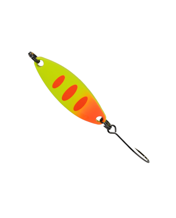 Błystka Wahadłowa GERMINA Trout Spoon 3.5g - Orange Tiger