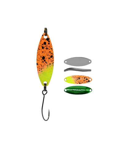 Błystka Wahadłowa GERMINA Trout Spoon 3.5g - Slather Błystka Wahadłowa GERMINA Trout Spoon 3.5g - Slather