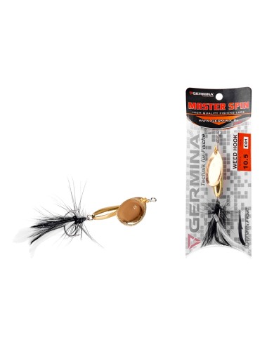Błystka Obrotowa Germina Weed Hook Gld 10,5g Germina - 2 Błystka Obrotowa Germina Weed Hook Gld 10,5g Germina - 2