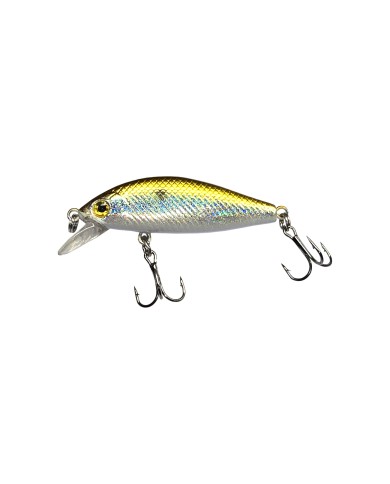 Wobler GERMINA Micro Fish 4.5cm 4g Gold Bleak - Slow Sinking Wobler GERMINA Micro Fish 4.5cm 4g Gold Bleak - Slow Sinking