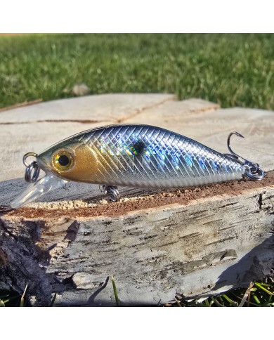 Wobler GERMINA Micro Fish 4.5cm 4g Black Perch - Slow Sinking Wobler GERMINA Micro Fish 4.5cm 4g Black Perch - Slow Sinking