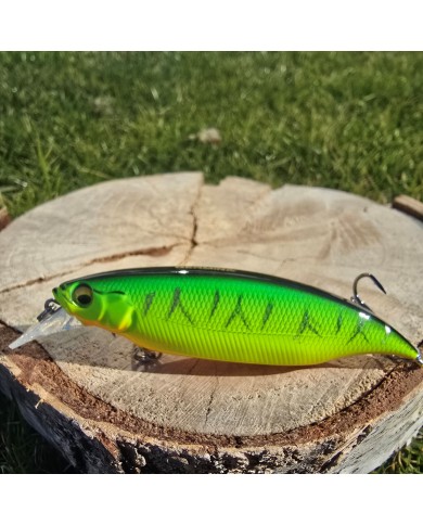 Wobler GERMINA Panic Minnow 9cm 12g Fire Tiger - Floating Wobler GERMINA Panic Minnow 9cm 12g Fire Tiger - Floating
