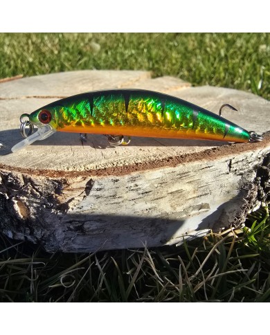 Wobler GERMINA Univeral Minnow 6.5cm 4.5g Gold Perch Wobler GERMINA Univeral Minnow 6.5cm 4.5g Gold Perch