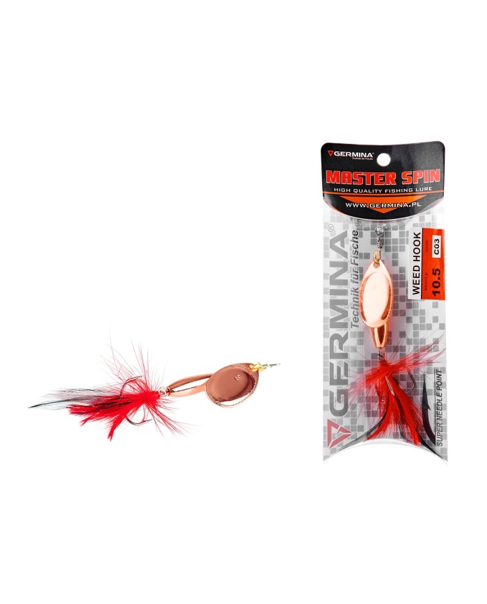Błystka Obrotowa Germina Weed Hook Md 10,5g Germina - 2