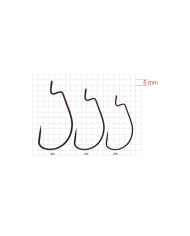 Haczyki GERMINA EWG Offset roz. 3/0 - op. 5 szt.