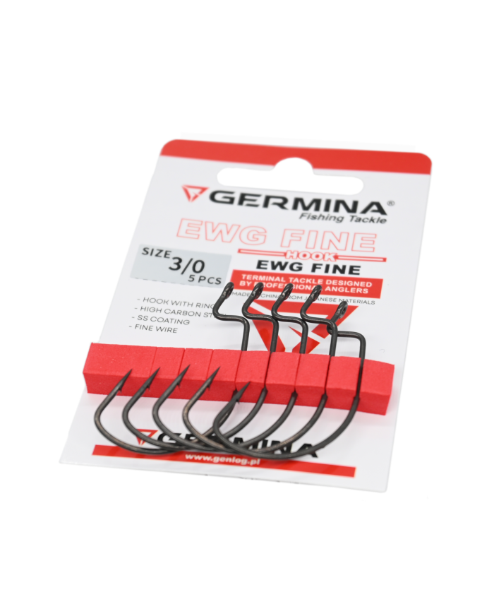 Haczyki GERMINA EWG Fine roz. 3/0 - op. 5 szt.