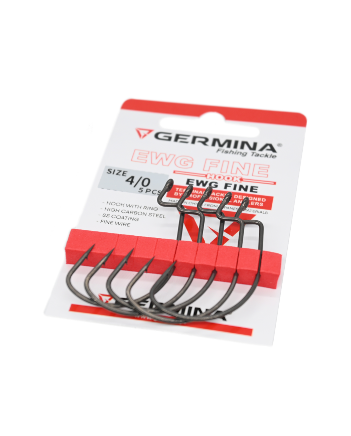 Haczyki GERMINA EWG Fine roz. 4/0 - op. 5 szt.