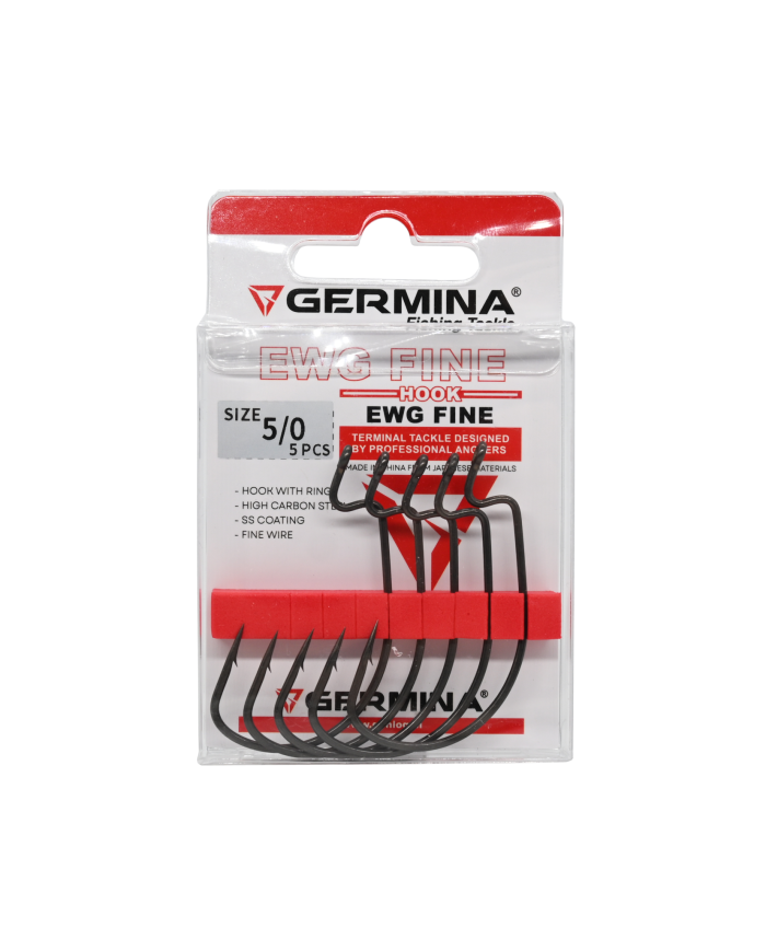 Haczyki GERMINA EWG Fine roz. 5/0 - op. 5 szt.