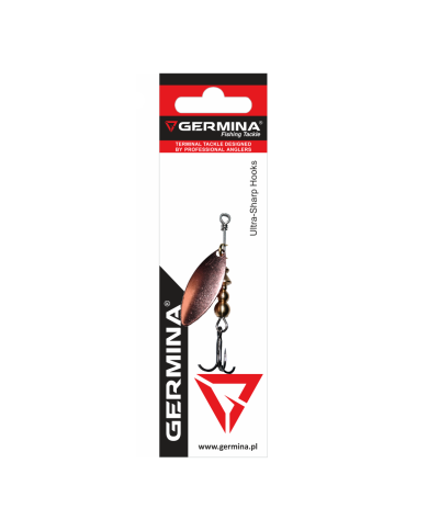 Obrotówka Germina Long Brass Nr 1 - 4 G Obrotówka Germina Long Brass Nr 1 - 4 G