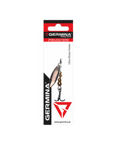 Obrotówka Germina Long Silver Nr 1 - 4 G Obrotówka Germina Long Silver Nr 1 - 4 G