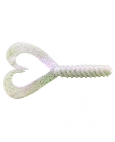 Guma Jenzi Double Tail-Twister 8cm 3" - Pearl Guma Jenzi Double Tail-Twister 8cm 3" - Pearl
