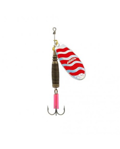 Obrotówka Jenzi Phantom-F Long 8g - Silver-Red Obrotówka Jenzi Phantom-F Long 8g - Silver-Red